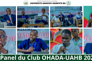 Panel du Club OHADA-UAHB 2025 Format site web 1770 x 550px