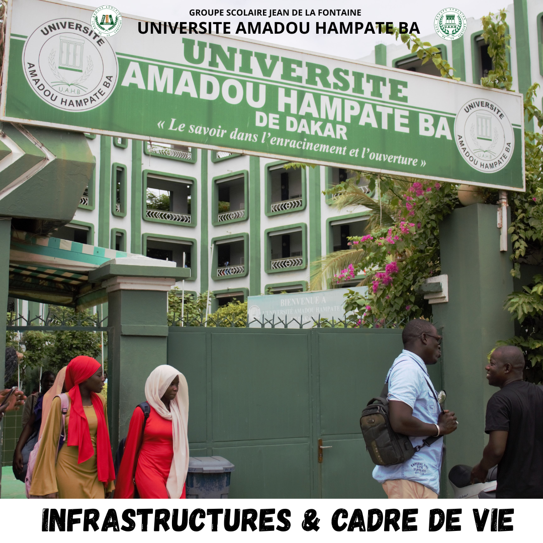 Infrastructures & cadre de vie